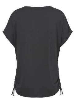 Shirt mit überschnittenen Schultern