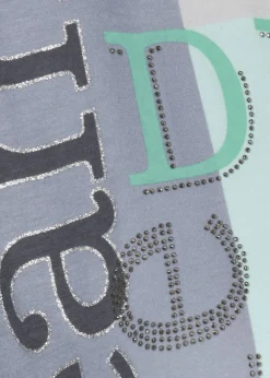 Shirt mit überschnittenen Schultern