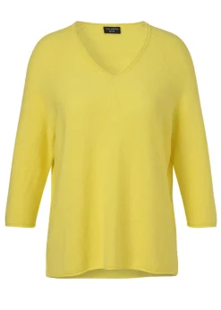 Softer 3/4-Arm Baumwoll-Pullover