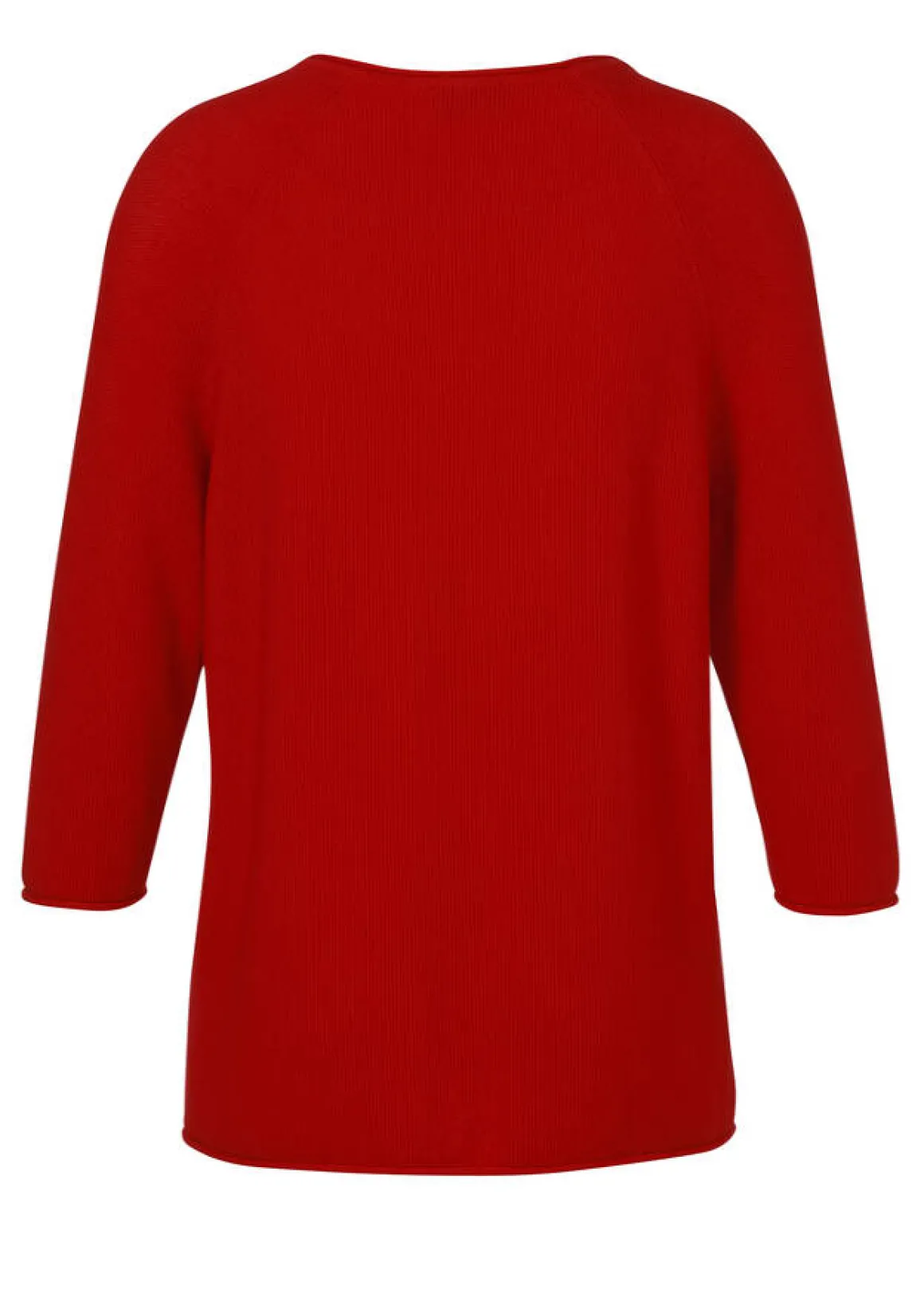 Softer 3/4-Arm Baumwoll-Pullover