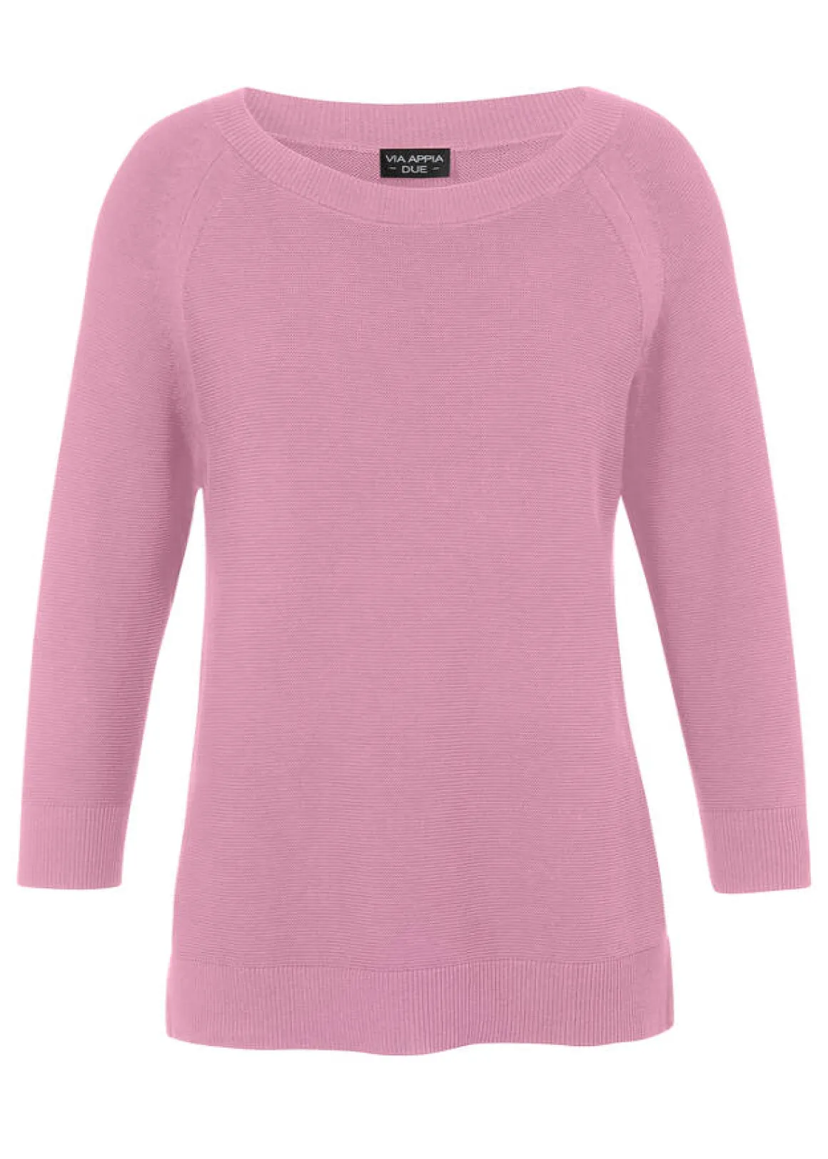 Softer Baumwoll-Pullover 3/4-Arm