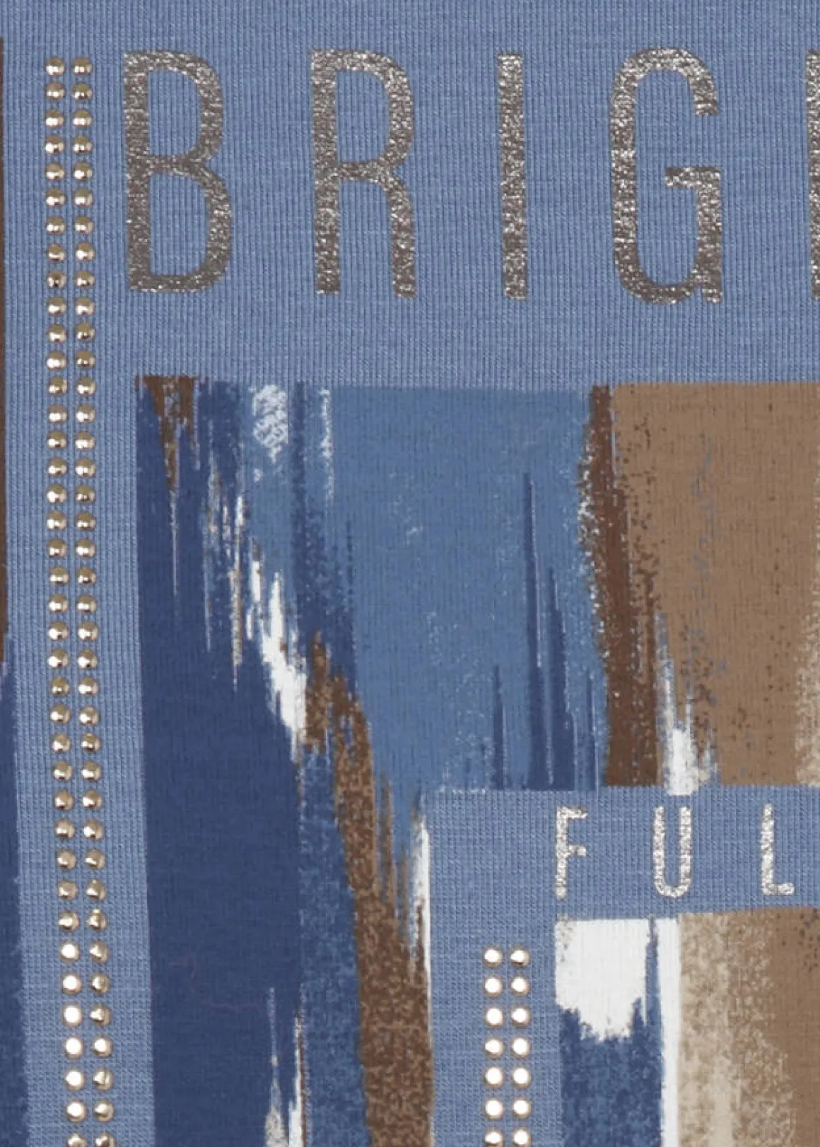 Softes 3/4-Arm-Shirt mit Front-Motiv