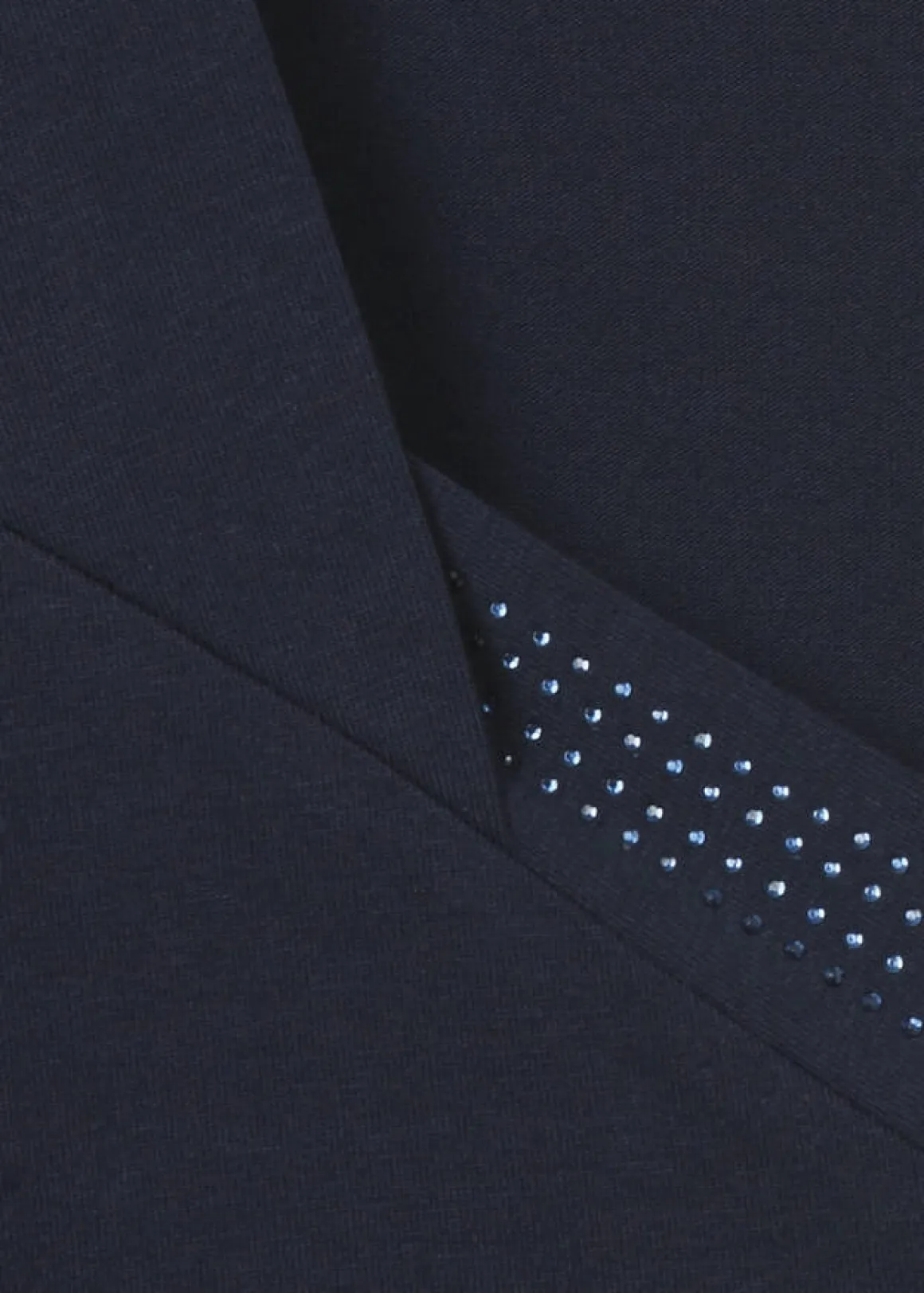 Softes 3/4-Arm-Shirt mit geschmücktem Karree-Ausschnitt