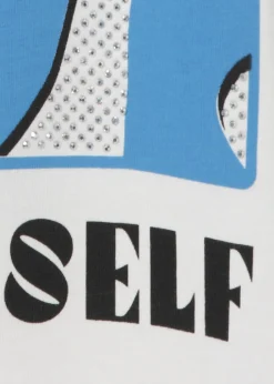 Softes Motto-Shirt mit Front-Print