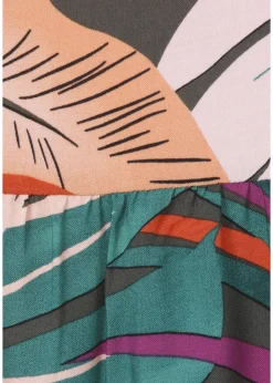 Sommerkleid mit exotischem Allover-Muster