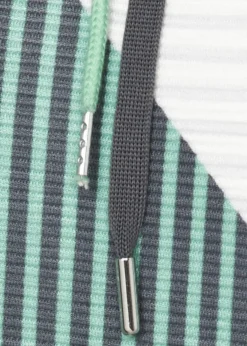 Stehkragen-Sweatshirt mit Allover-Print