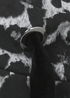 Stehkragen-Sweatshirt Modern Leo