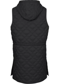 Steppweste mit Kapuze