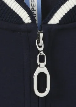 Stilvolles Halbarm-Sweatshirt mit Zipper