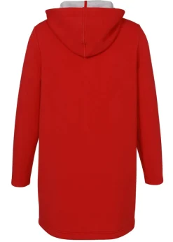 Topmodischer Sweatmantel mit Kapuze