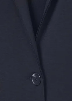 Topmodischer Sweat-Mantel mit Revers