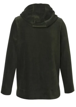 Trendy Cord Kapuzen-Sweatshirt