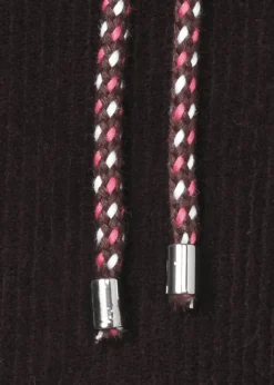 Trendy Cord Kapuzen-Sweatshirt