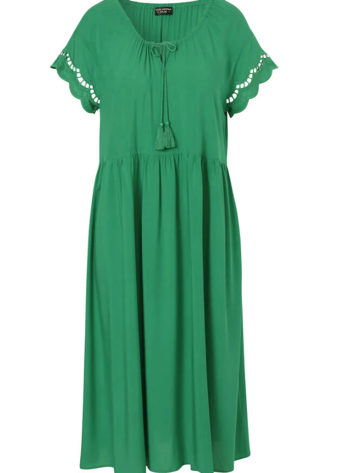 Uni Kleid mit sommerlichem Boho-Charme