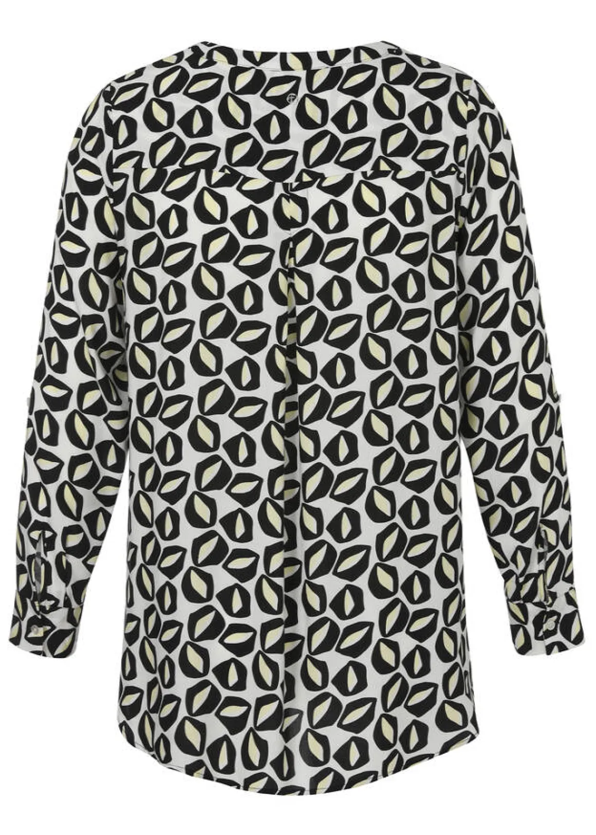 Viskose Schlupfbluse mit Allover-Print