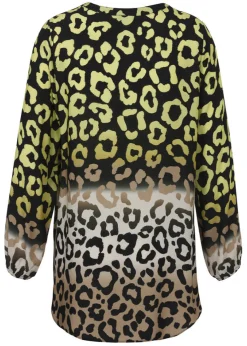 Viskose-Tunika Modern Leo Print