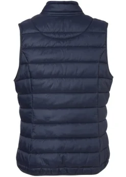 Wattierte Steppweste mit Zipper