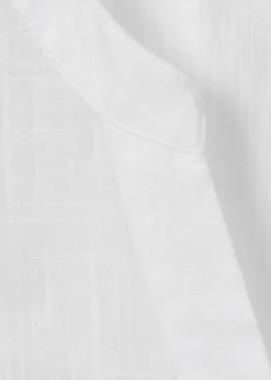 Zarte 3/4 Arm Longbluse Uni