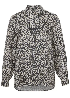 Zarte Viskosebluse Modern Leo