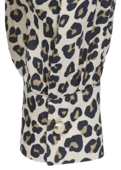 Zarte Viskosebluse Modern Leo