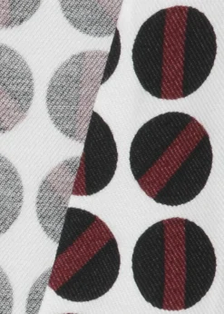 Zarte Viskose-Print Bluse im Blouson-Style