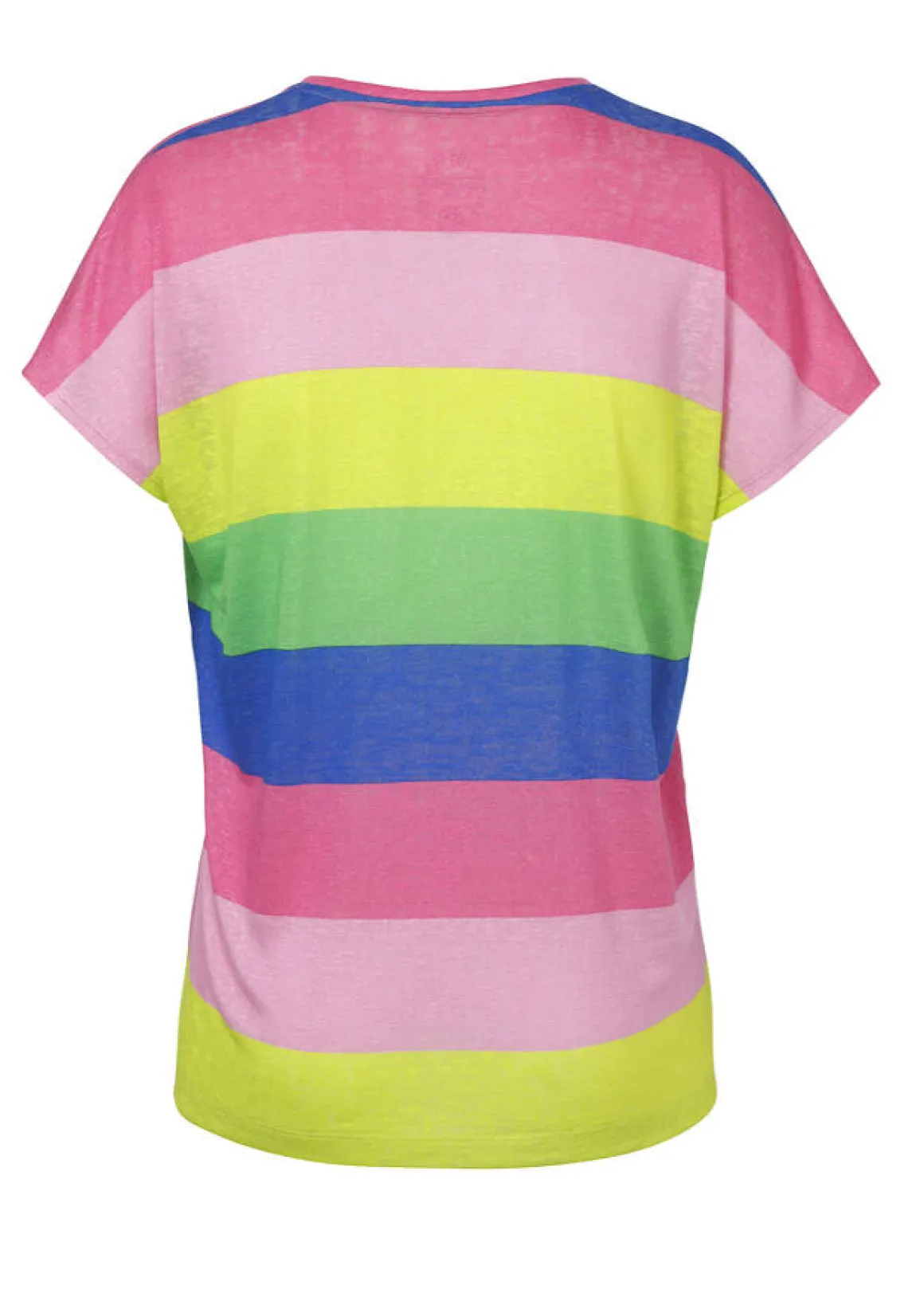 Zartes Color Blocking Shirt mit Strukturmuster