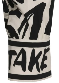 Zartes Viskosekleid mit Nahttaschen