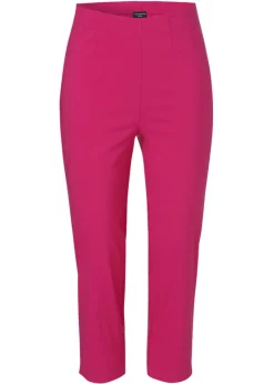 Zeitlose 3/4 Schlupf-Hose mit geradem Bein