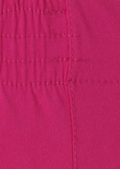 Zeitlose 3/4 Schlupf-Hose mit geradem Bein