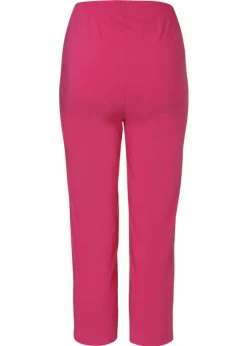 Zeitlose Stoffhose in unifarbenem Stil