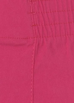 Zeitlose Stoffhose in unifarbenem Stil